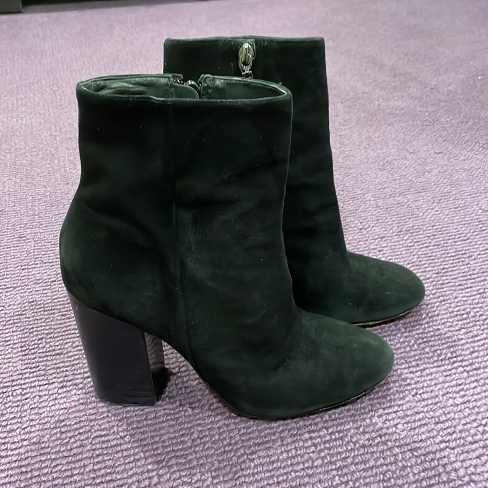 Schutz black booties